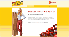 Desktop Screenshot of office-discount.info