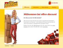 Tablet Screenshot of office-discount.info